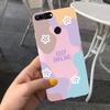 Cute Cartoon Phone Case For Honor 9 Lite LLD-L21 Candy Color Soft Silicone Back Cover For Honor 9 STF-L09 Funda Honor9 9Lite