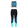 Conjunto de Roupa Esportiva Infantil para Meninas Regata com Alças Largas e Conjunto de Calças Esportivas Treino Corrida