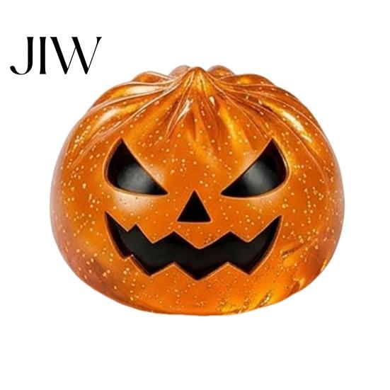 Hand Therapy Fidget Toy 1/6Pcs Halloween Dumpling Stress Relief Toy, Devil Pumpkin Eyeball Skeleton Squeeze Adults Toys Anxiety Reduction Dough