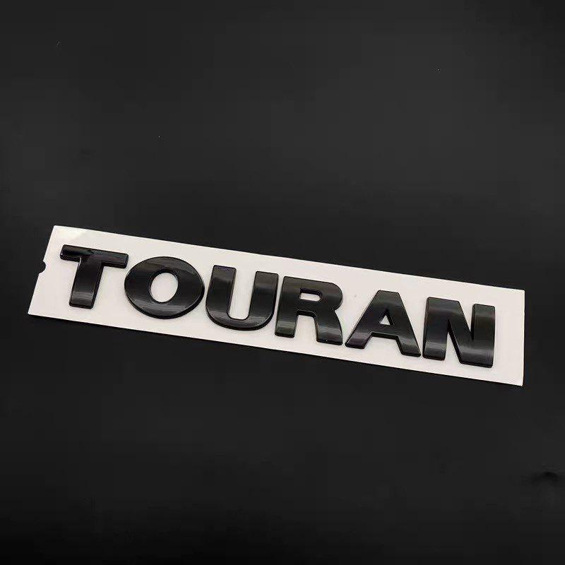 Volkswagen Touran Rear Tail Emblem Sticker - Decorative Car Letter Emblem