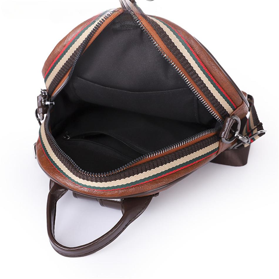 Women's Backpack Small Casual Bagpack Multifunctional Shoulder Crossbody Bags Female Travel Leisure Back Pack Mini School Bag