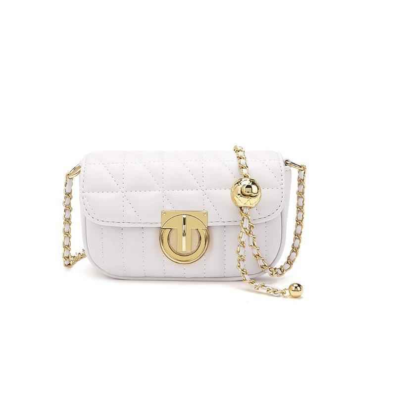 

Универсальная сумка-мессенджер на одно плечо, маленькая квадратная сумка белый