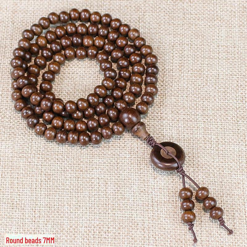Six-way Wooden Dragon Beads Bracelet for Men and Women
