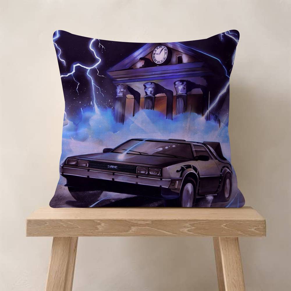 Classic Movies Back To The Future s Pillow Gift Home Office Decoration Bedroom Sofa Car Cushion Cover Case x