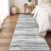 3x7 Washable Runner Rug for Hallway Entryway Kitchen Bedroom Stain and Water Resistant Low-Pile Carpet with Non-Slip Backing Soft Machine Washable