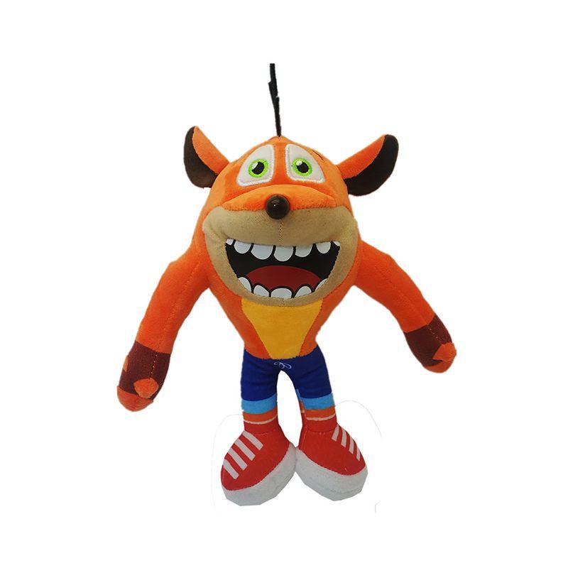 Entzückendes Crash Bandicoot Plüschtier aus weichem Plüschmaterial, perfekt für Sammler