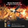 Bluetooth Wireless Meat Thermometer 360ft, APP Alerts Digital Food Thermometer for Grill Smoker Oven BBQ Cooking Kitchen