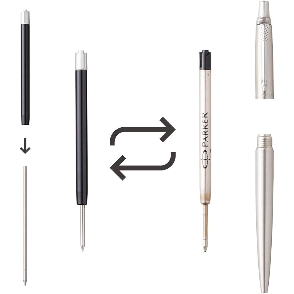 PK-01 ballpoint pen refill adapter (Parker PARKER ballpoint pen refill compatible model)