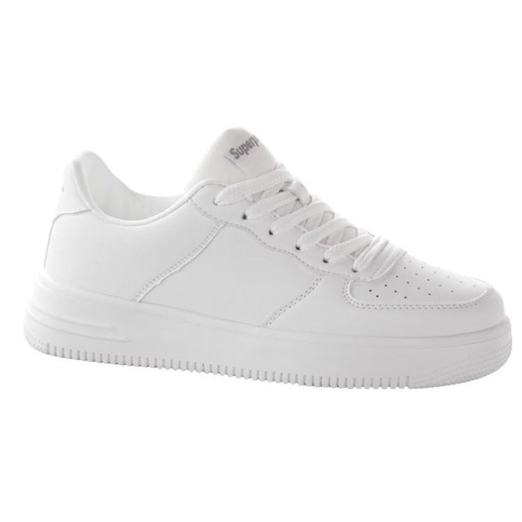 Women's shoes little white shoes women's 2025 new popular spring student white shoes versatile niche couple casual board shoes men