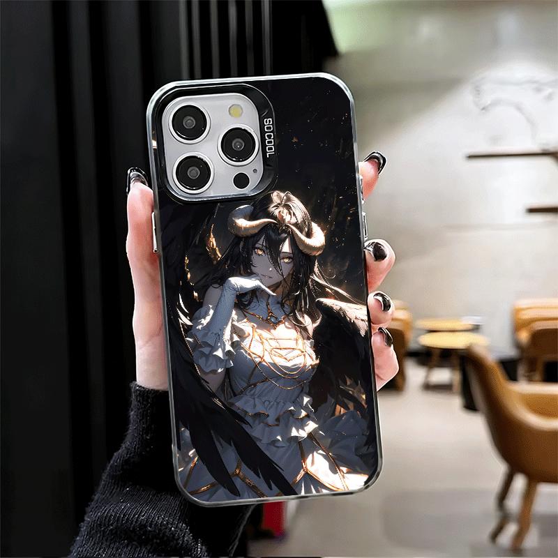 Albedo O-Overlords Anime Shockproof Phone Case for iPhone 17 Air 16 16E 15 Pro Max 14 Plus 13 Mini 12 Back Cover Anti Fall Funda