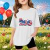 Kids Short Sleeve T Shirt Casual Loose Fit Top Graphic Print 250 Design Comfortable Cotton Blend Fabric Suitable for Everyday Wear