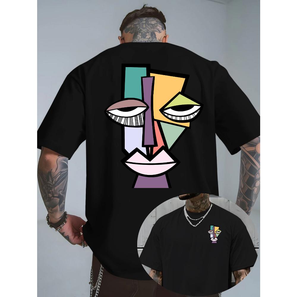 Summer Outdoor Casual Loose Short Sleeved Pure Cotton T-shirt