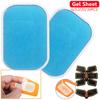 6/12/20/30 Stück Bauchmuskel-Stimulator Gel Ausgezeichnetes Bauchmuskel-Gel Sicherer Muskel-Stimulator Haftfähigkeit Ersatz-Pad für das Training
