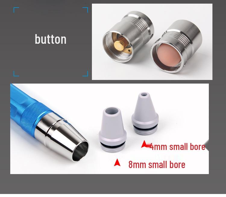 Three-Light LED Jade & Jewelry Identification Flashlight - 365nm UV Purple Lamp for Professional Gemstone and Artifact Testing