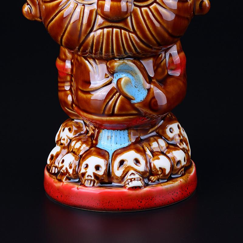 520ml Hawaii Tiki Mugs Cocktail Cup Beer Beverage Mug Wine Mug Ceramic Ku.Ku.Kauioo Mugs Barware