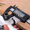 Portable 150mm Digital Display Calipers Carbon Fiber Electronic Depth Ruler LCD Measuring Tools for Mechanical Component Measure