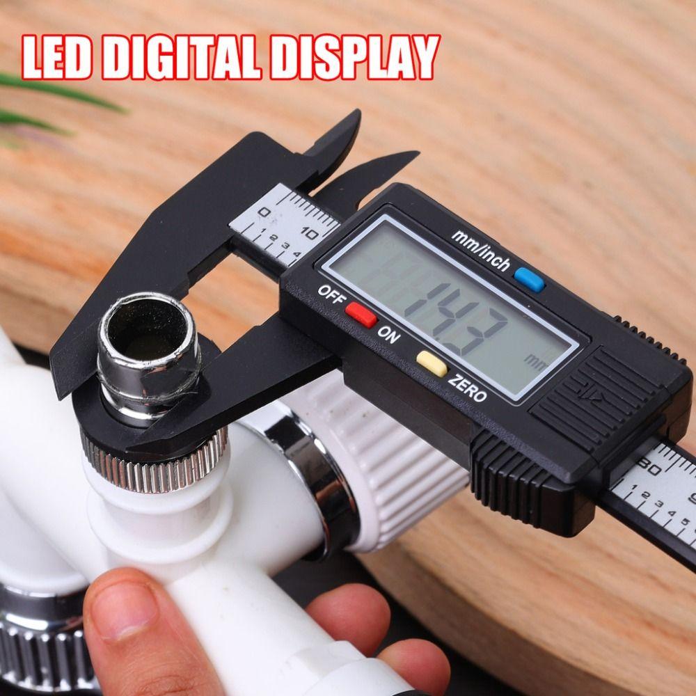 150mm Vernier Micrometer LCD Depth Ruler Durable Measuring Tools  for Mechanical Component Measure