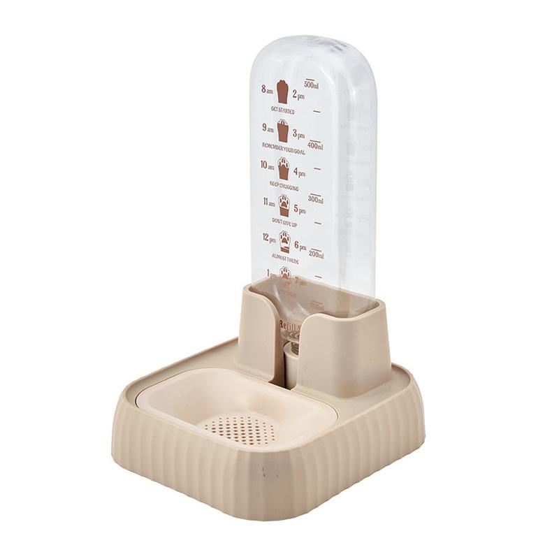 

Автоматический дозатор воды для кошек, прозрачная миска для кошек, 520 мл, поилка для домашних животных с градуировкой, многофильтрационная поилка для котят хаки