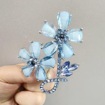 Baroque Luxury Floral Design Brooch for Men and Women Jewelry Accessories Wedding Holiday Party Gift