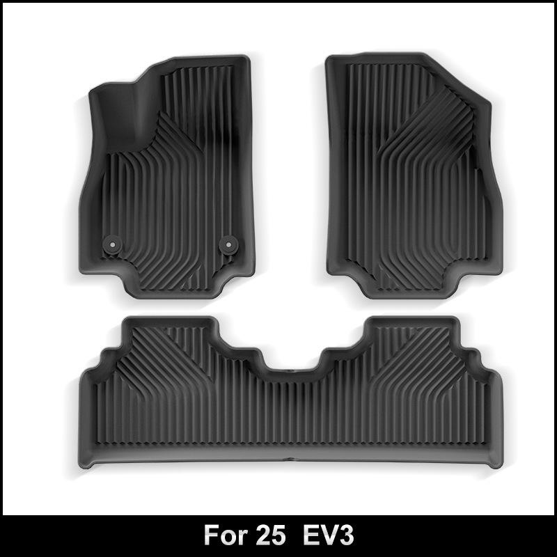 Custom TPE Floor and Trunk Mats for Kia EV3 (2025 Model)