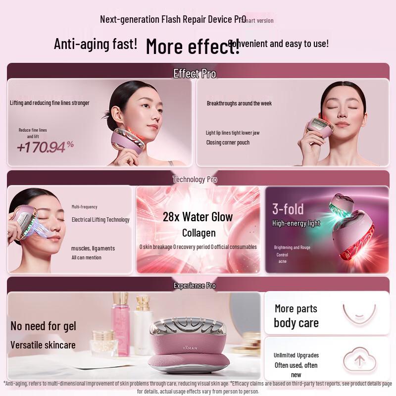 Ya-Man Flash Repair Pro Anti-Aging Facial Beauty Device