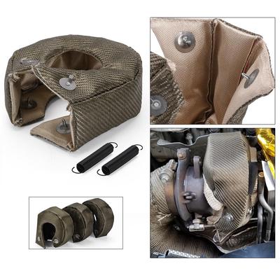 100% טיטניום מלא שמיכת טורבו T3 מגן חום טורבו מתאים ל: t2 t25 t28 gt28 gt30 gt35 ולרוב טורבו t3 PQY-TBF03