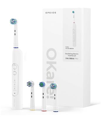 Rotating Electric Rotating 3 Brush IPX7 60 Days of Birthday Gift Toothbrush, Type, Heads, Waterproof, Type-C Rechargeable, Use, OKare! Loop,