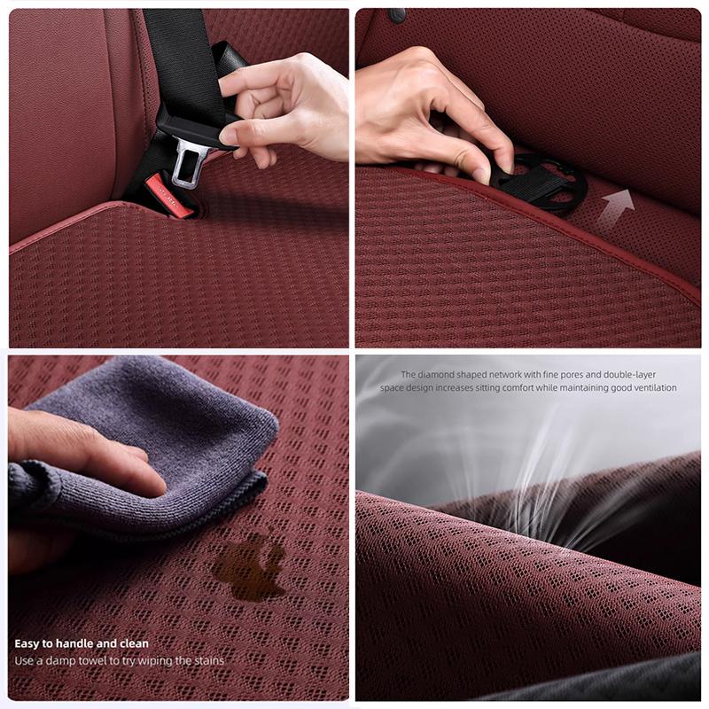 Car Seat Cushion Cover Breathable Ice Silk Auto Sofa Cushioning For Chevrolet Cruze Malibu Colorado Suburban Equinox Blazer Trax