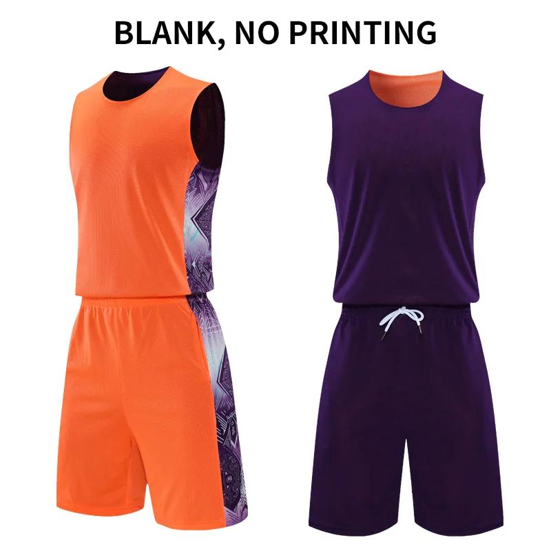 Maglia da Basket Reversibile Personalizzata per Ragazzo Squadra Scolastica Allenamento Uniformi da Basket per Bambini Magliette da Basket Asciugatura Rapida per Bambini
