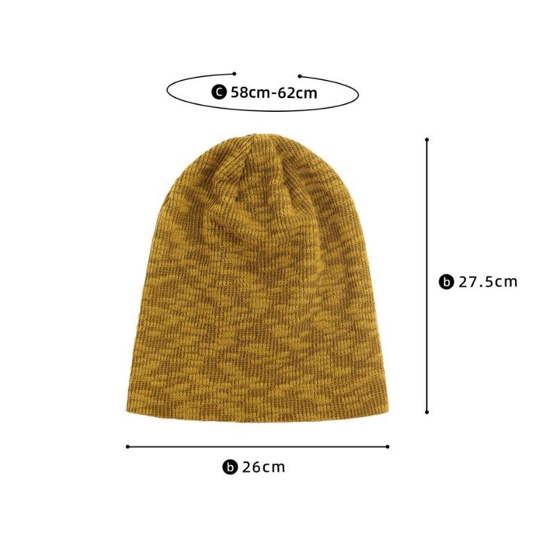 Women S Slouchy Knit Beanie Hat Windproof Earmuff Versatile Casual Cold Hat