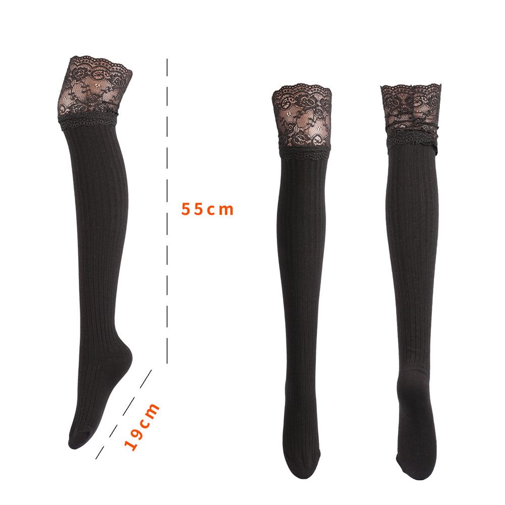Xmas Winter Warm Spring Autumn Sexy Over the Knee Socks Long Knit Stockings