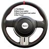 DIY Car Steering Wheel Cover For Toyota 86 For Subaru BRZ 2012 2013 2014 2015