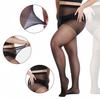 15D Pantyhose Plus Size High Waist Silk Big Stretch Women Sexy Large Thin Panty-hose Stockings Tights Black White 2XXL 4XXXL 5XL