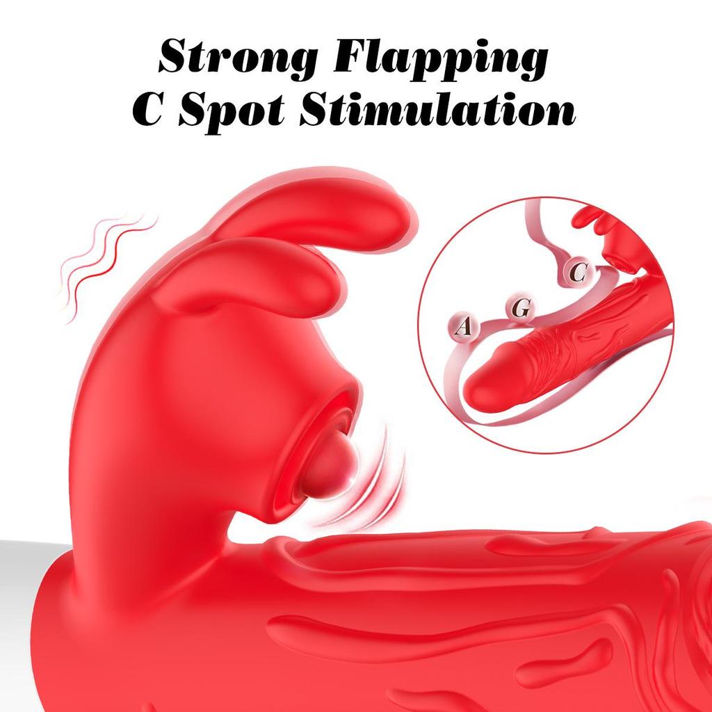 Brilliant V50 Automatic Telescopic Vibrator & Tongue Massager for Women