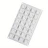 28-Cavity Mini Cube Concave Silicone Mold Little Cube Concave Silicone Mold Chocolate Cube Mold Cake Decoration Tools