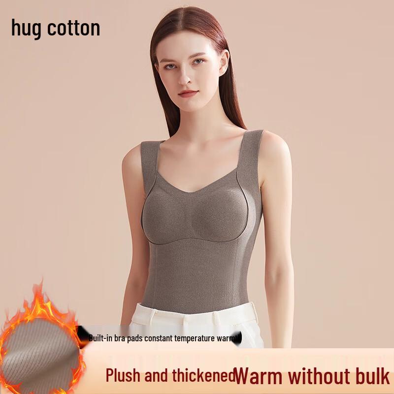 

Женский бесшовный терможилет со встроенным бюстгальтером L