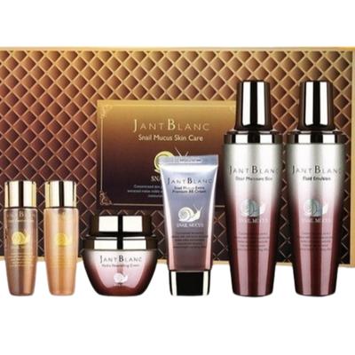 Jant Blanc Snail Slime Skin Care 4-piece Set/whitening Wrinkles and Freckles