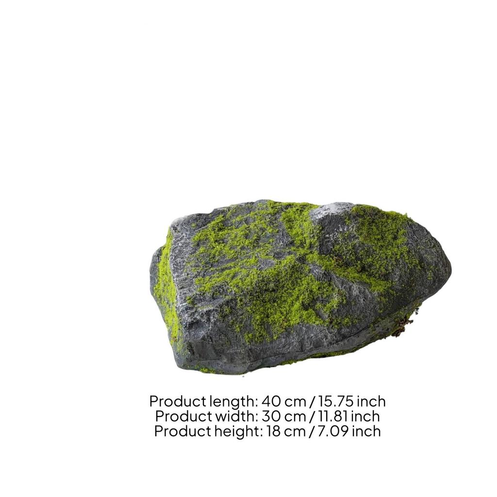 Artificial Lichen Stones Lifelike Rocks Natural