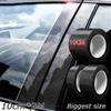 1pcs 3/5/10cm Carbon Fiber Car Sticker, DIY Paste Protector Strip Auto Door Sill Side Mirror Anti Scratch Tape Waterproof Protection Film