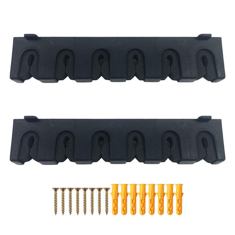 

Легко устанавливаемый черный кронштейн для удочки из АБС-пластика - настенный, держатель для ручки из высокоплотной пены для хранения спортивного инвентаря