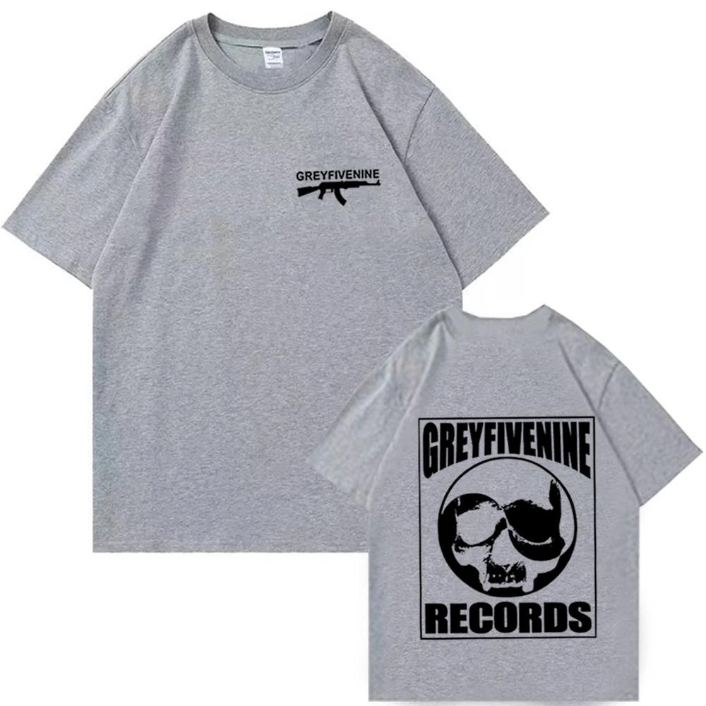 

GREYFIVENINE G59 Records Футболка Футболка для фанатов Suicideboys Унисекс Хип-хоп мода Повседневные футболки 2025 мужские женские топы футболки S