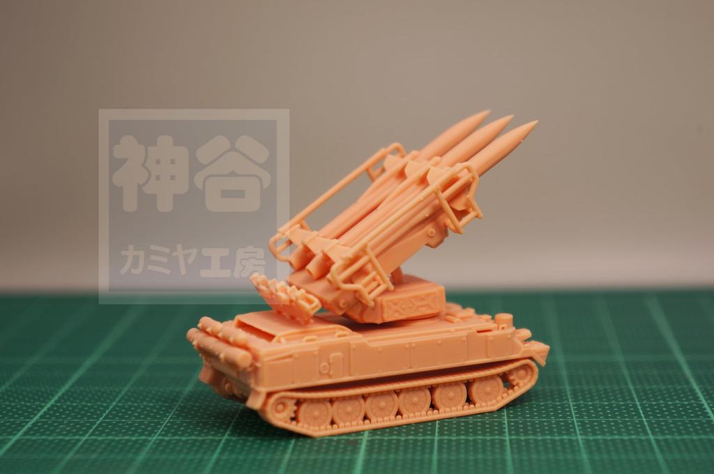 Kit de Resina 2K12 Kub SAM Russo 1/144 (SA-6) (detalhes finos)