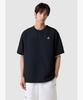 LECOQ Unisex Seersucker Loose Fit Short Sleeve Piste - Black Qr223Lwt61 (B Type)