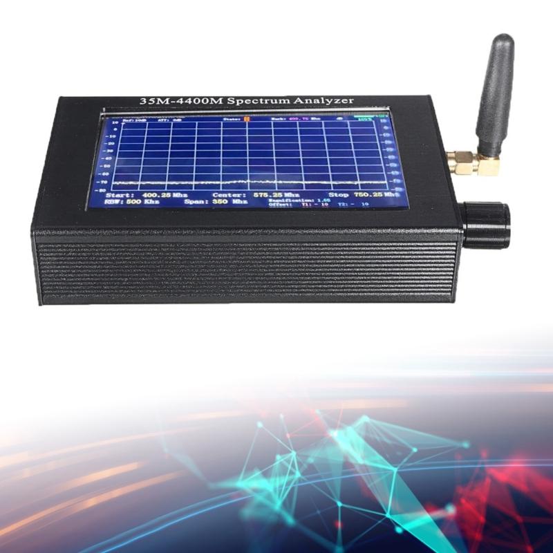 Portable Signal Source Spectrum Analyzer Tool Compatible for Radio Camera Search Wireless Communication Analysis