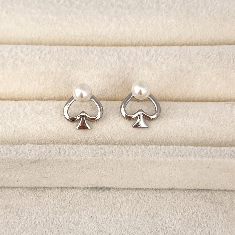Pure Love Stud Earrings Design Sense Stud Earrings Trendy High Sense Versatile Earrings Women