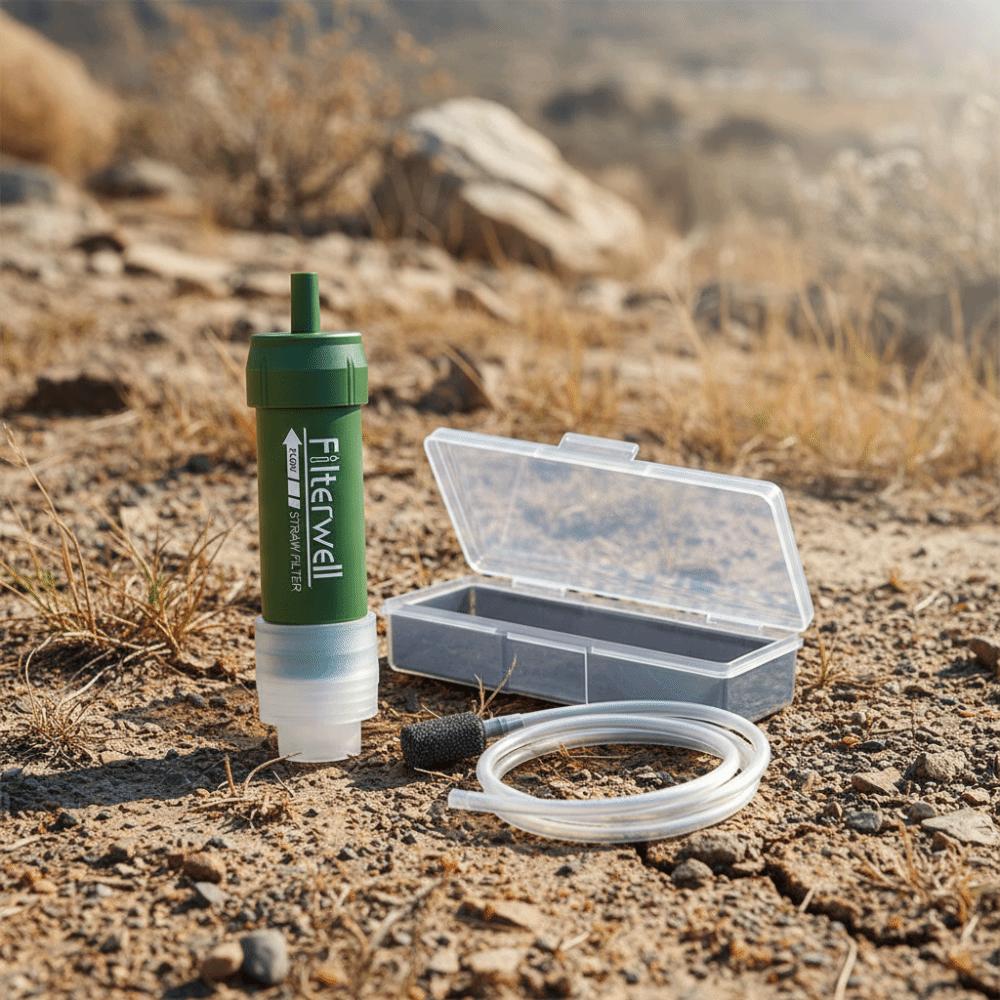 Mini Mini Wasserfilter Strohhalm Strohhalm Trinkwasserfilter Strohhalm Outdoor