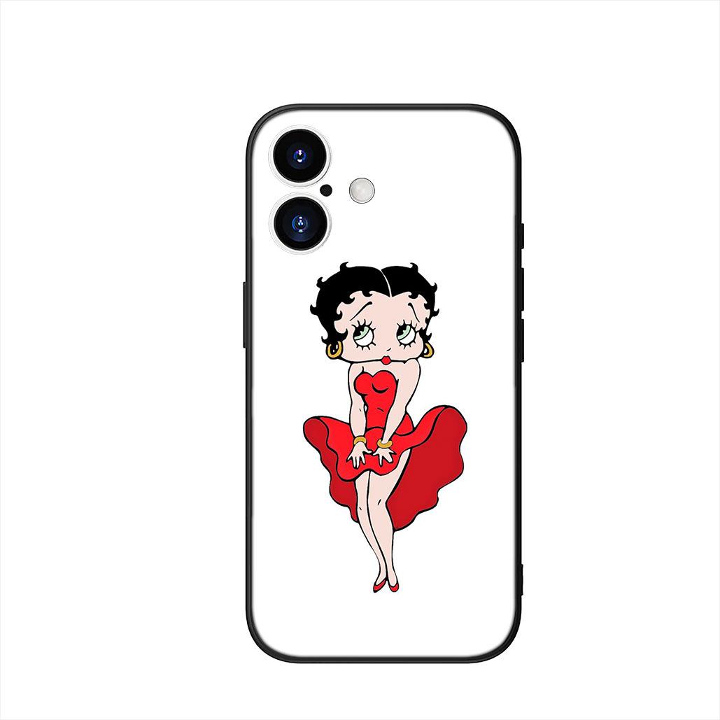 

Anime B-betty Cartoon B-Boop Phone Cover Case for Xiaomi Poco X7 X6 X5 F7 F6 F8 Ultra F5 M6 M7 M8 Pro C85 C75 C65 C71 C61 Casing Poco C65