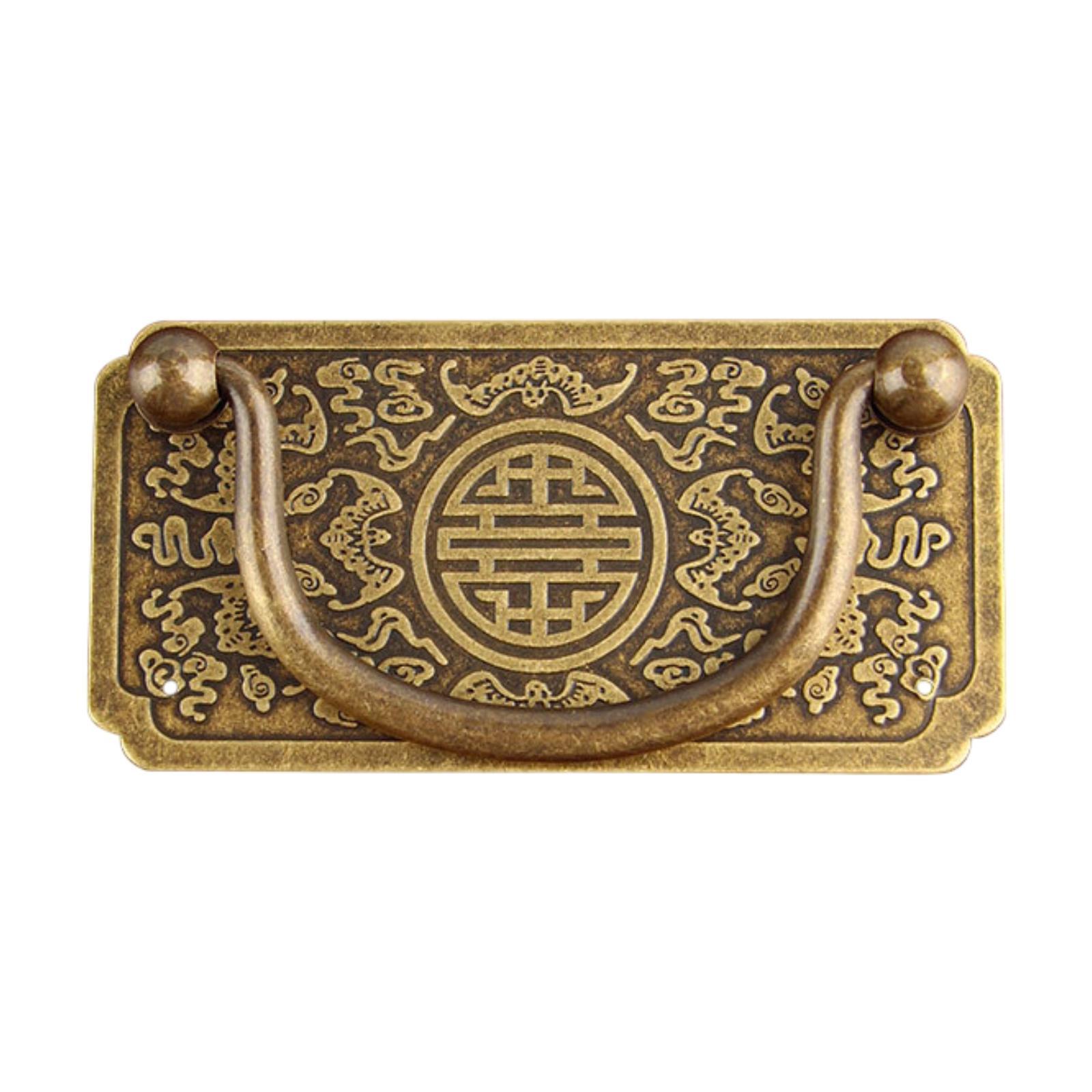 

Ручка-скоба для дверцы шкафа, латунная ручка для дверцы гардероба для гостиной бронзовый