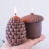 3D Pine Cone Silicone Candle Mold DIY Christmas Ornament Craft Gift Making Tool Aromath Soap Plaster Resin Molds Home Xmas Decor