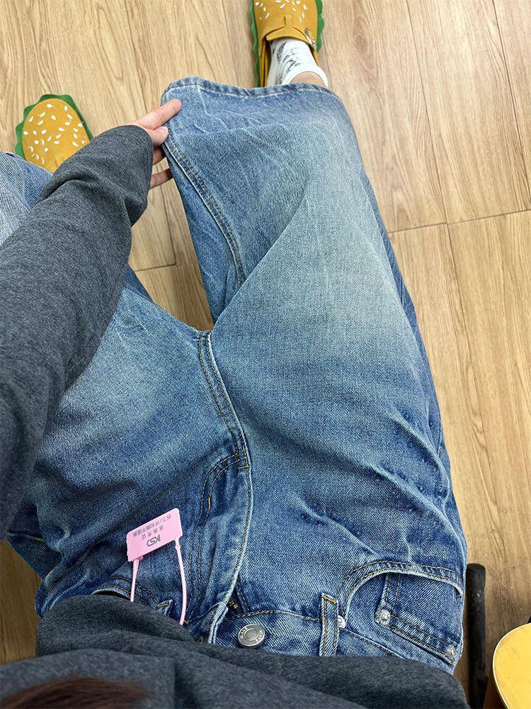 Plus Size High Waist Wide Leg Cropped Denim Pants for Women, Summer 2026 – Loose Fit, Slimming Straight Leg Shorts